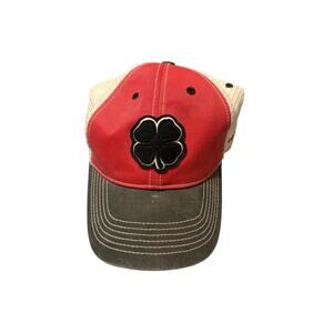 Black Clover Texas Tech Red Raiders Live Lucky Trucker Snapback‎ Hat Golf Cap